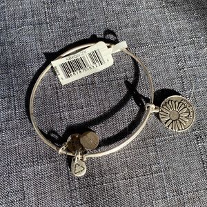 Brand new with tags Alex and Ani silver daughter bracelet
